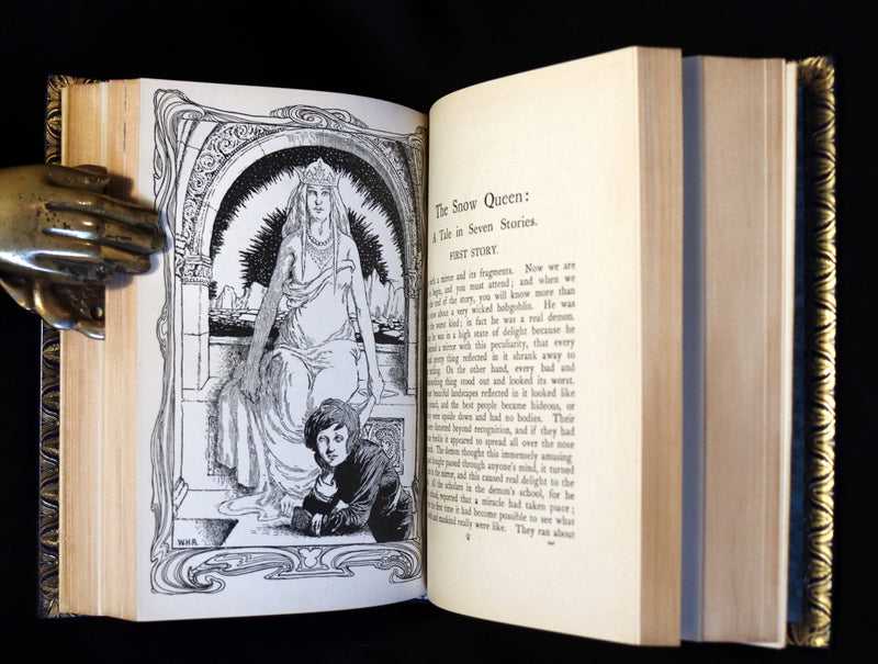 1899 Scarce 1stED bound by Bayntun Riviere - Hans Andersen's Fairy Tales illustrated by the Brothers Robinson.