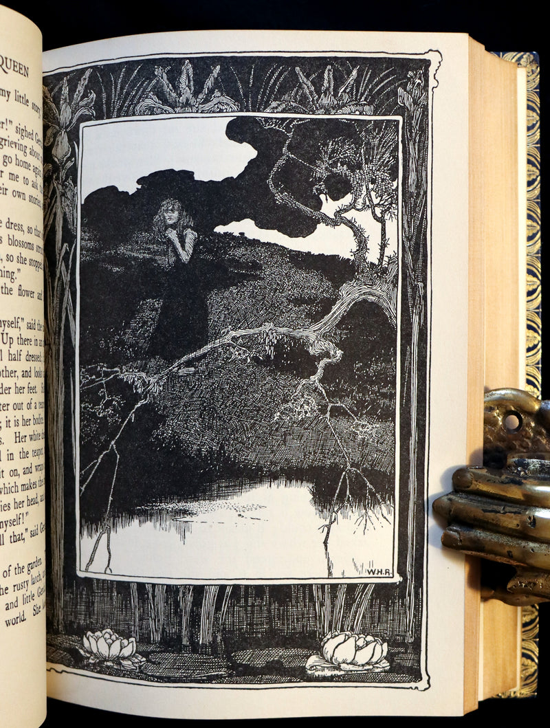 1899 Scarce 1stED bound by Bayntun Riviere - Hans Andersen's Fairy Tales illustrated by the Brothers Robinson.