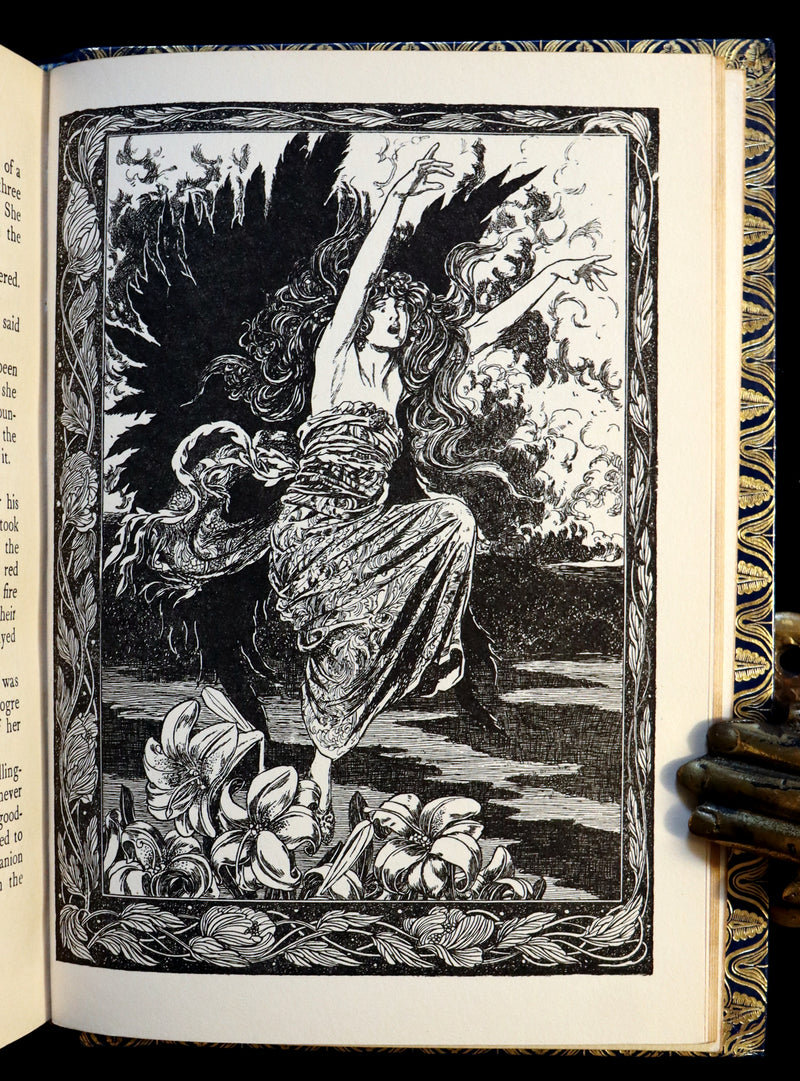 1899 Scarce 1stED bound by Bayntun Riviere - Hans Andersen's Fairy Tales illustrated by the Brothers Robinson.
