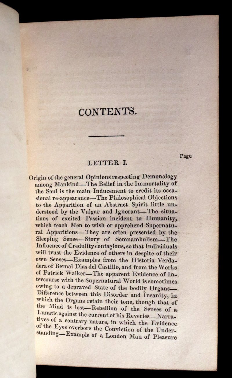 1831 Rare Walter Scott Book - Letters on Demonology & Witchcraft - WITCHES & FAIRIES. 2ndED.