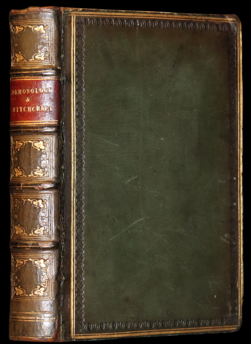 1831 Rare Walter Scott Book - Letters on Demonology & Witchcraft - WITCHES & FAIRIES. 2ndED.