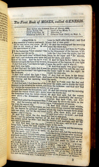 1837 Nice Binding - The Polyglott BIBLE, Containing the Old and New Testaments.