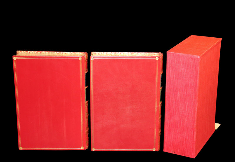 1872-1879 Fine Bayntun-Riviere Binding Book set - Alice's Adventures in Wonderland (WITH) Through the Looking-Glass and What Alice Found There.
