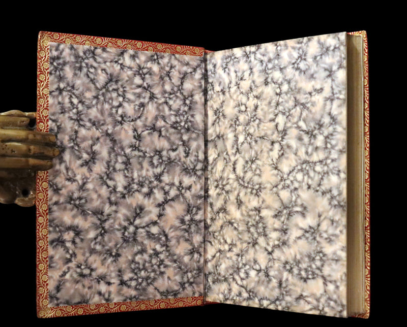 1872-1879 Fine Bayntun-Riviere Binding Book set - Alice's Adventures in Wonderland (WITH) Through the Looking-Glass and What Alice Found There.