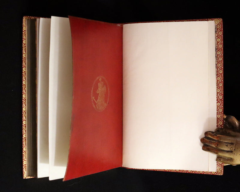 1872-1879 Fine Bayntun-Riviere Binding Book set - Alice's Adventures in Wonderland (WITH) Through the Looking-Glass and What Alice Found There.