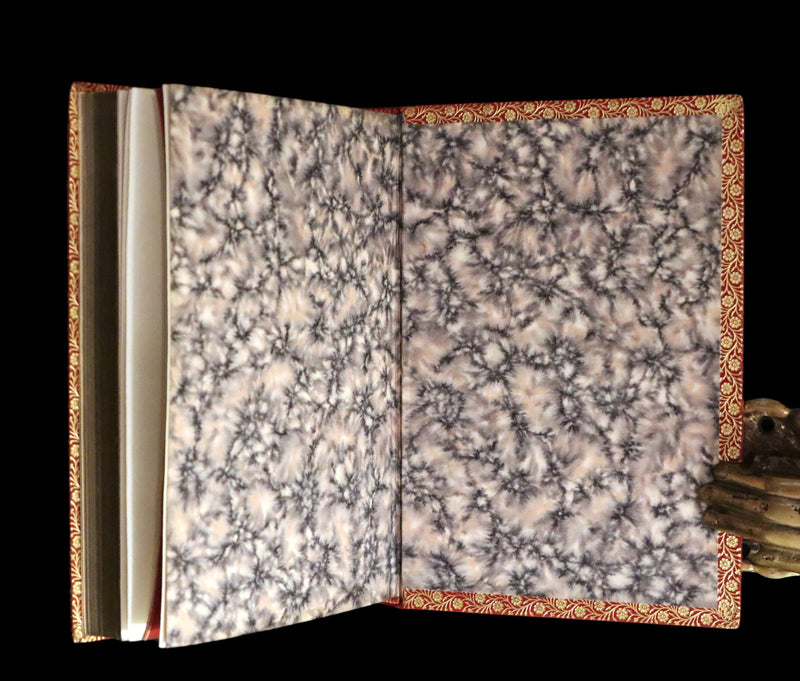 1872-1879 Fine Bayntun-Riviere Binding Book set - Alice's Adventures in Wonderland (WITH) Through the Looking-Glass and What Alice Found There.