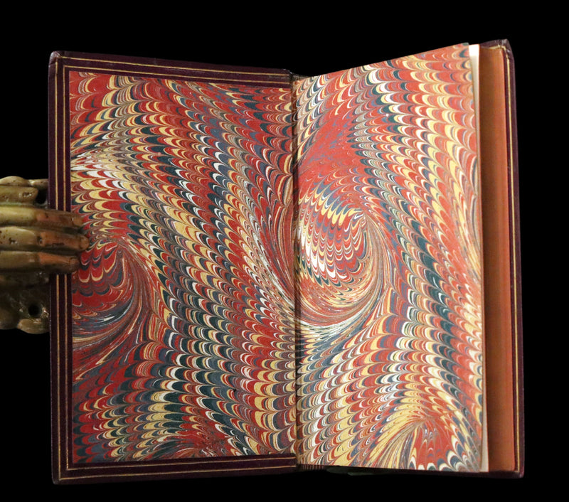 1862 Beautiful binding - Legend of King Arthur - IDYLLS OF THE KING by Alfred Tennyson.