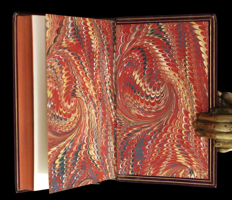 1862 Beautiful binding - Legend of King Arthur - IDYLLS OF THE KING by Alfred Tennyson.