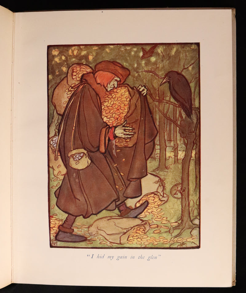1918 Scarce First Edition - The Man in the Moon Illustrated by FLORENCE HARRISON.