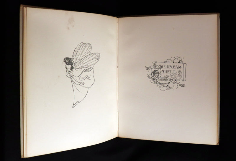1918 Scarce First Edition - The Man in the Moon Illustrated by FLORENCE HARRISON.