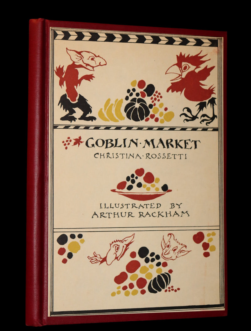 1933 Rare First US Edition - Goblin Market by Christina Rossetti illustrated by Arthur Rackham.