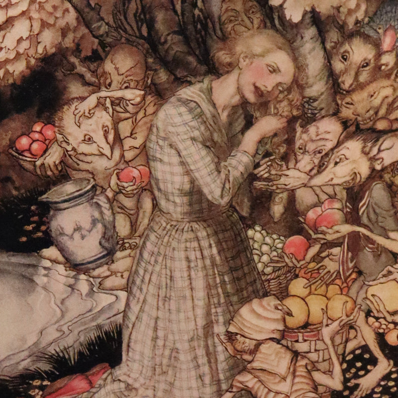 1933 Rare First US Edition - Goblin Market by Christina Rossetti illustrated by Arthur Rackham.