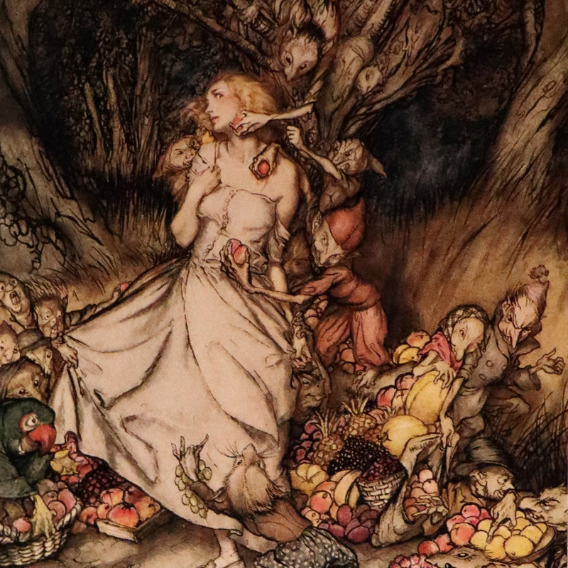 1933 Rare First US Edition - Goblin Market by Christina Rossetti illustrated by Arthur Rackham.
