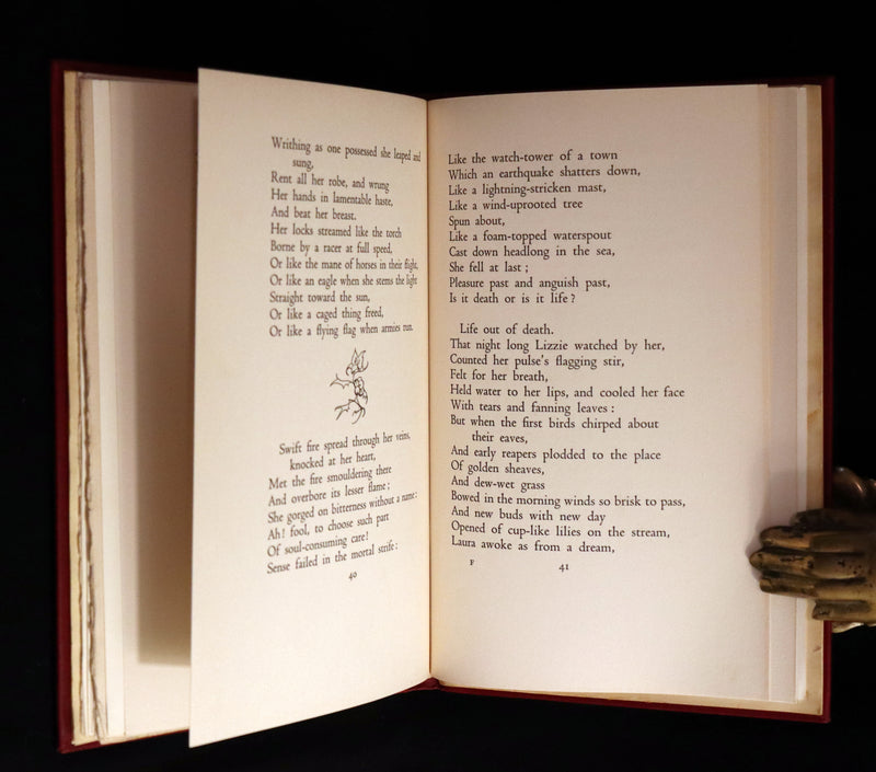 1933 Rare First US Edition - Goblin Market by Christina Rossetti illustrated by Arthur Rackham.