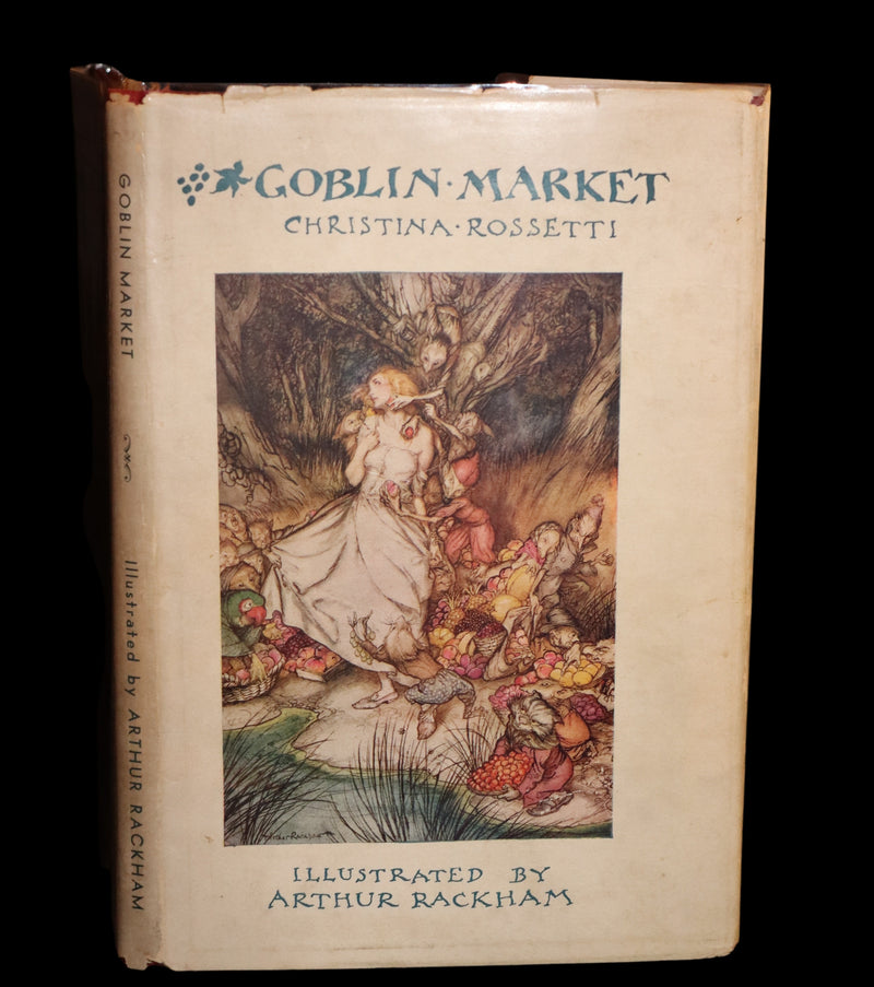 1933 Rare First US Edition - Goblin Market by Christina Rossetti illustrated by Arthur Rackham.