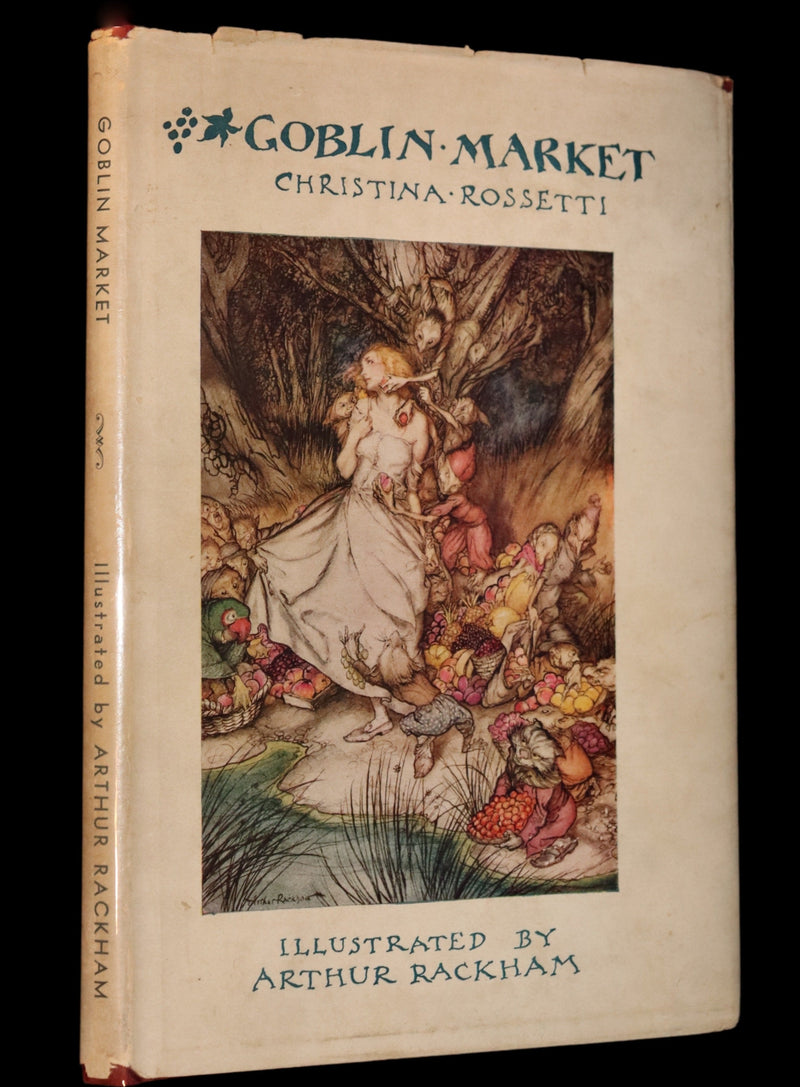 1933 Rare First US Edition - Goblin Market by Christina Rossetti illustrated by Arthur Rackham.