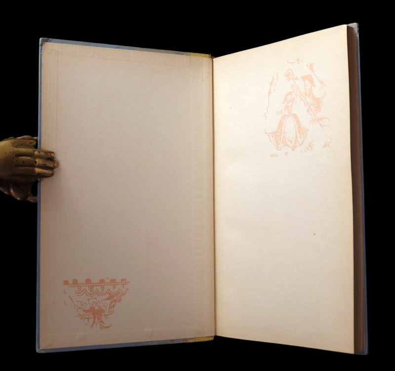 1928 Rare 1stED - THE WHITE CAT & Fairy Tales by Mme D'Aulnoy Illustrated by Elizabeth MacKinstry.