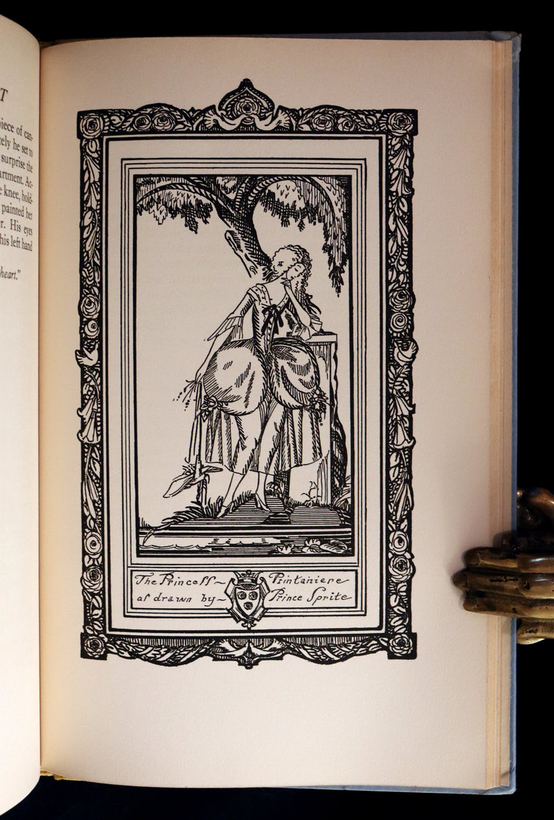 1928 Rare 1stED - THE WHITE CAT & Fairy Tales by Mme D'Aulnoy Illustrated by Elizabeth MacKinstry.