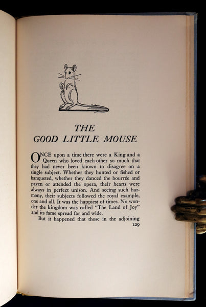 1928 Rare 1stED - THE WHITE CAT & Fairy Tales by Mme D'Aulnoy Illustrated by Elizabeth MacKinstry.
