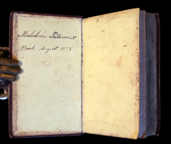 1846 Scarce Scottish GAELIC New Testament - TIOMNADH NUADH with Sailm Dhaibhidh (Psalms).