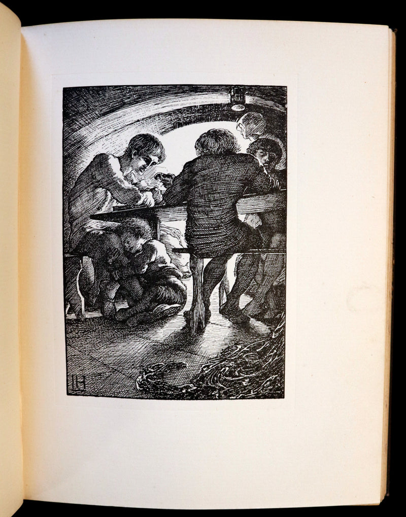 1896 Rare First Edition Book on Werewolves - THE WERE-WOLF by Clemence Housman. Illustrated.