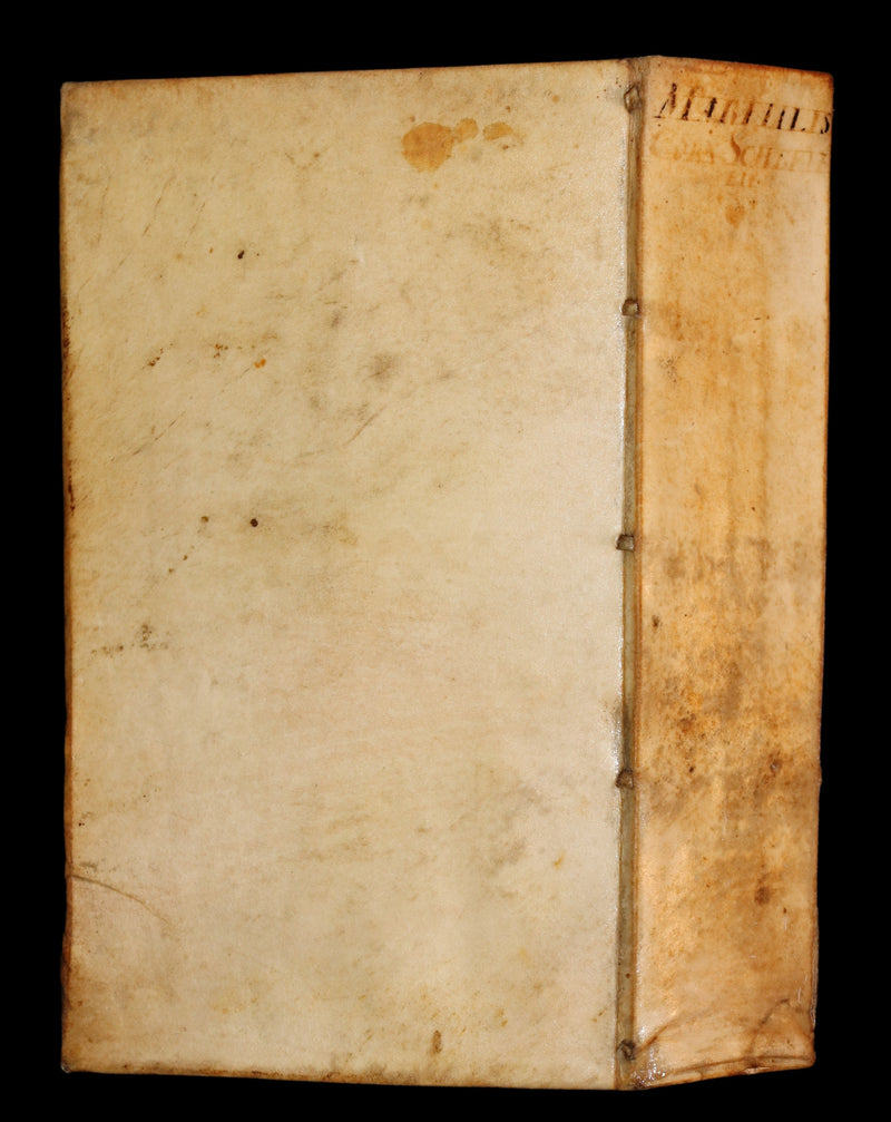 1661 Rare Latin vellum Book - MARTIAL's Epigrams - M. Valerii Martialis Epigrammata.