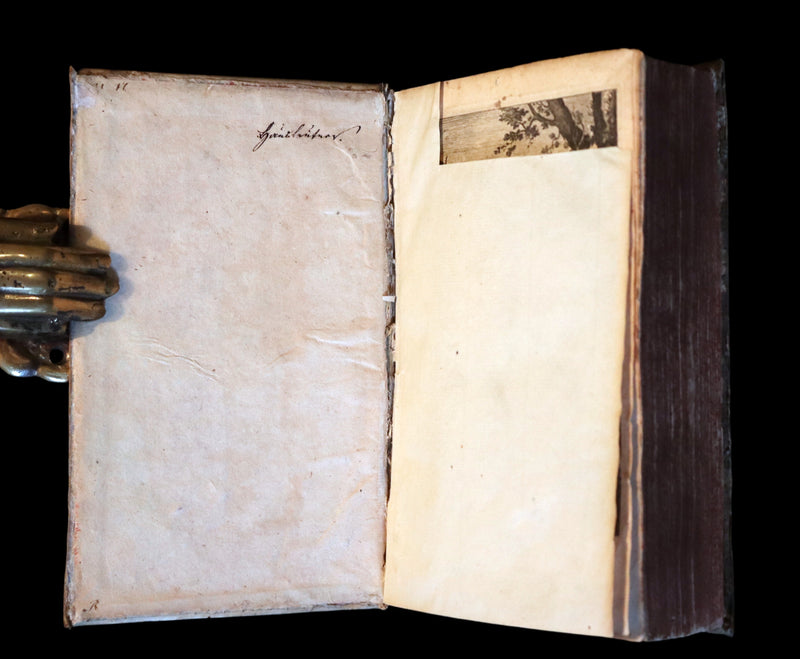 1661 Rare Latin vellum Book - MARTIAL's Epigrams - M. Valerii Martialis Epigrammata.