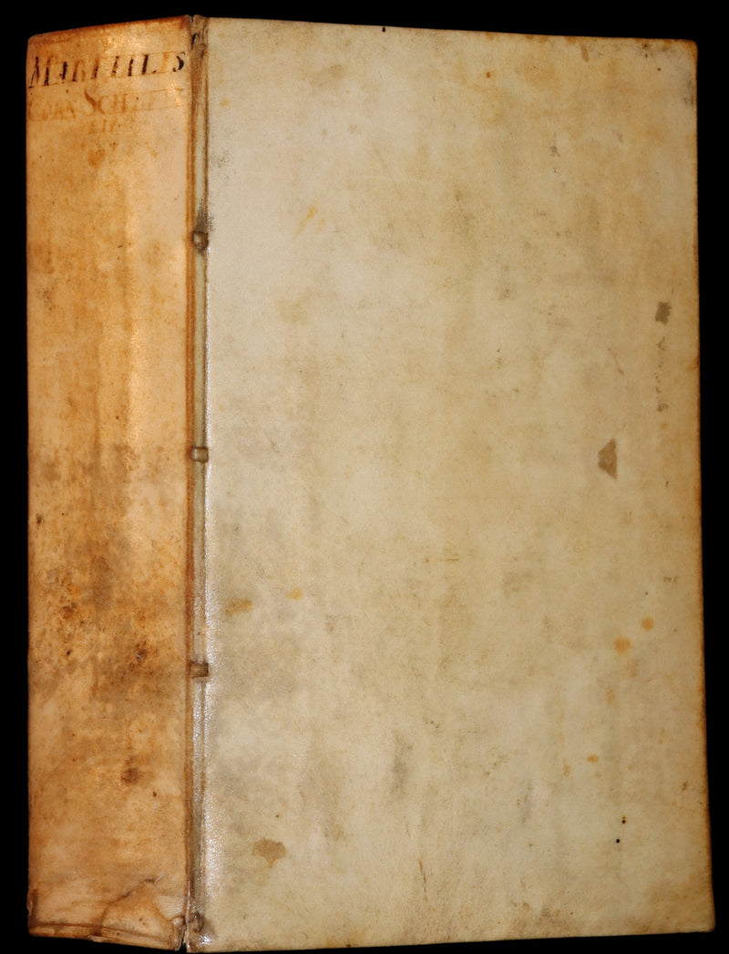 1661 Rare Latin vellum Book - MARTIAL's Epigrams - M. Valerii Martialis Epigrammata.