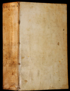 1661 Rare Latin vellum Book - MARTIAL's Epigrams - M. Valerii Martialis Epigrammata.