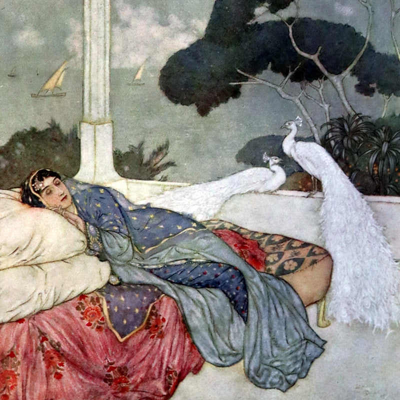 1909 Rare First Edition - RUBAIYAT of Omar Khayyam Illustrated By Edmund DULAC.