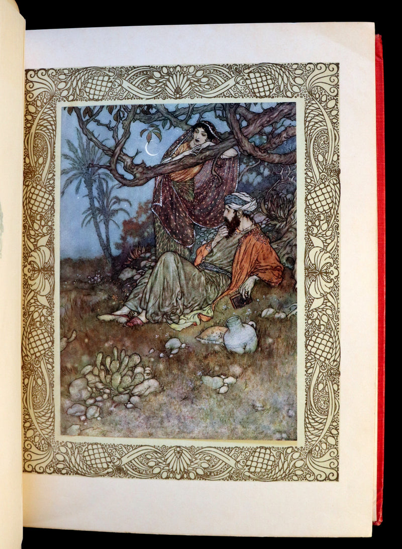 1909 Rare First Edition - RUBAIYAT of Omar Khayyam Illustrated By Edmund DULAC.