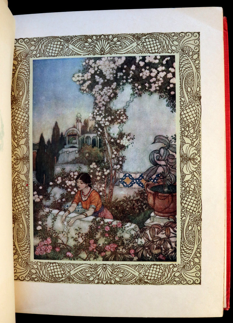 1909 Rare First Edition - RUBAIYAT of Omar Khayyam Illustrated By Edmund DULAC.
