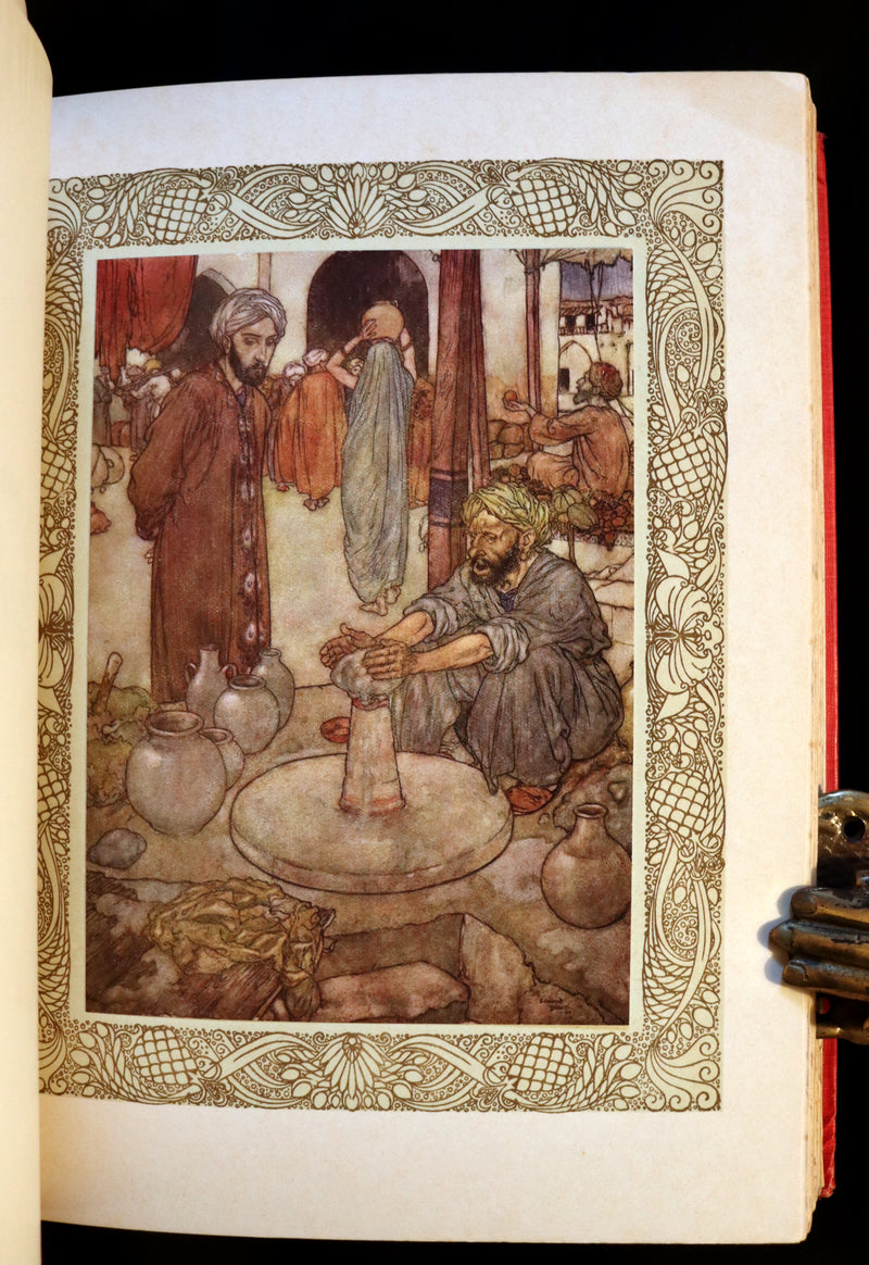 1909 Rare First Edition - RUBAIYAT of Omar Khayyam Illustrated By Edmund DULAC.