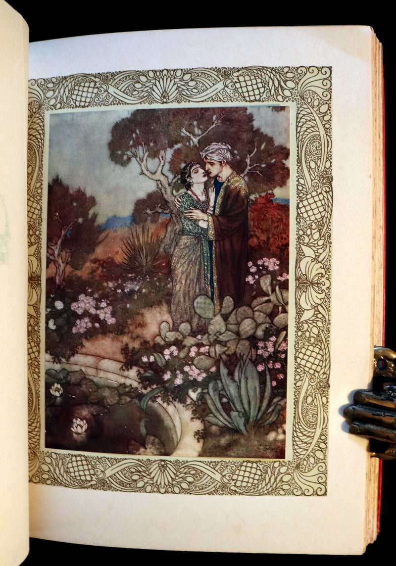 1909 Rare First Edition - RUBAIYAT of Omar Khayyam Illustrated By Edmund DULAC.