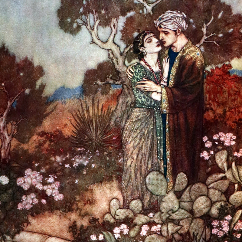 1909 Rare First Edition - RUBAIYAT of Omar Khayyam Illustrated By Edmund DULAC.