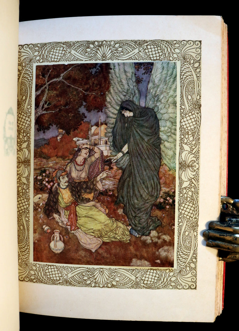 1909 Rare First Edition - RUBAIYAT of Omar Khayyam Illustrated By Edmund DULAC.