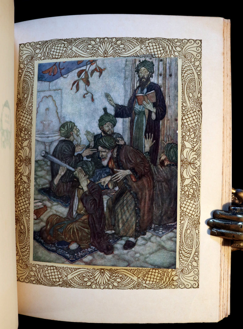 1909 Rare First Edition - RUBAIYAT of Omar Khayyam Illustrated By Edmund DULAC.