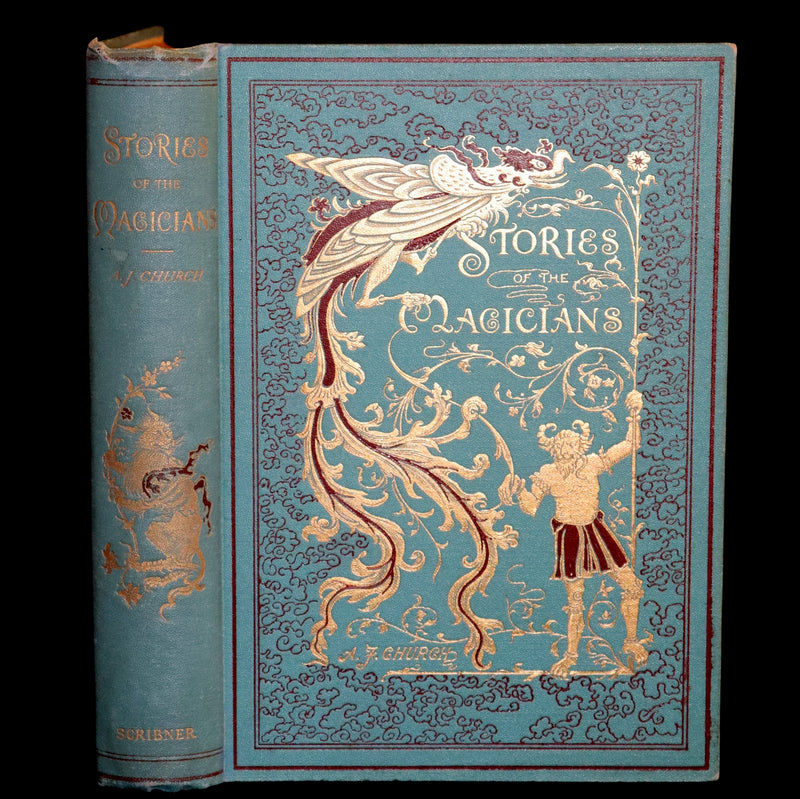 1887 Scarce Book - Stories of The Magicians by Alfred Church. Illustrated.