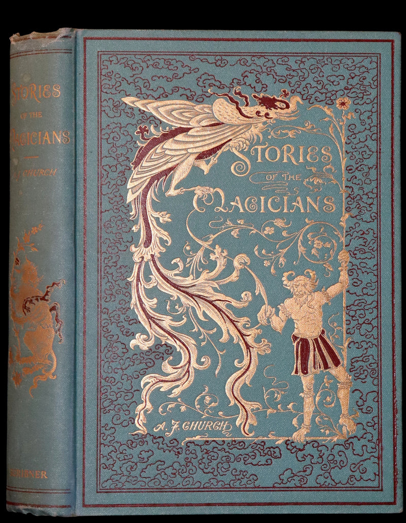 1887 Scarce Book - Stories of The Magicians by Alfred Church. Illustrated.