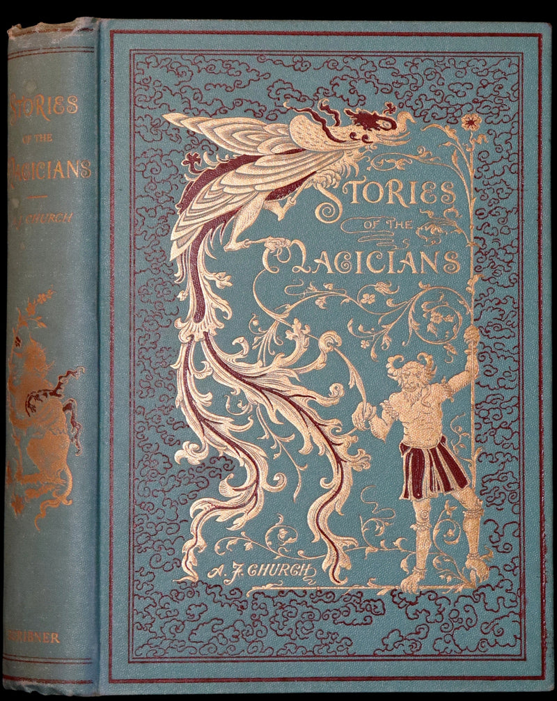 1887 Scarce Book - Stories of The Magicians by Alfred Church. Illustrated.