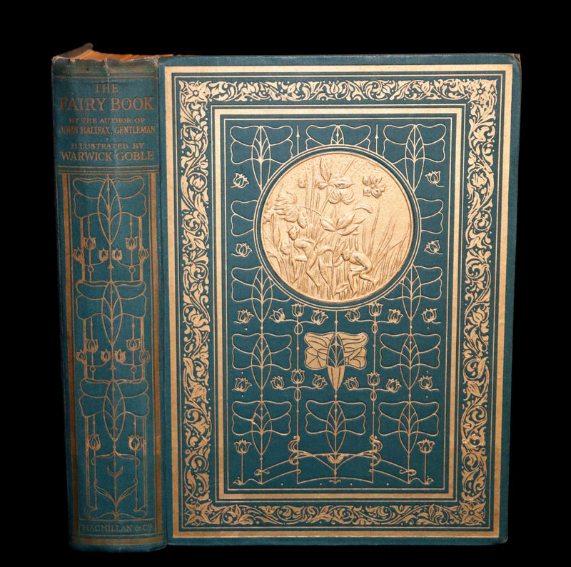 1913 Rare First Edition - THE FAIRY BOOK Illustrated in color by Warwick Goble.