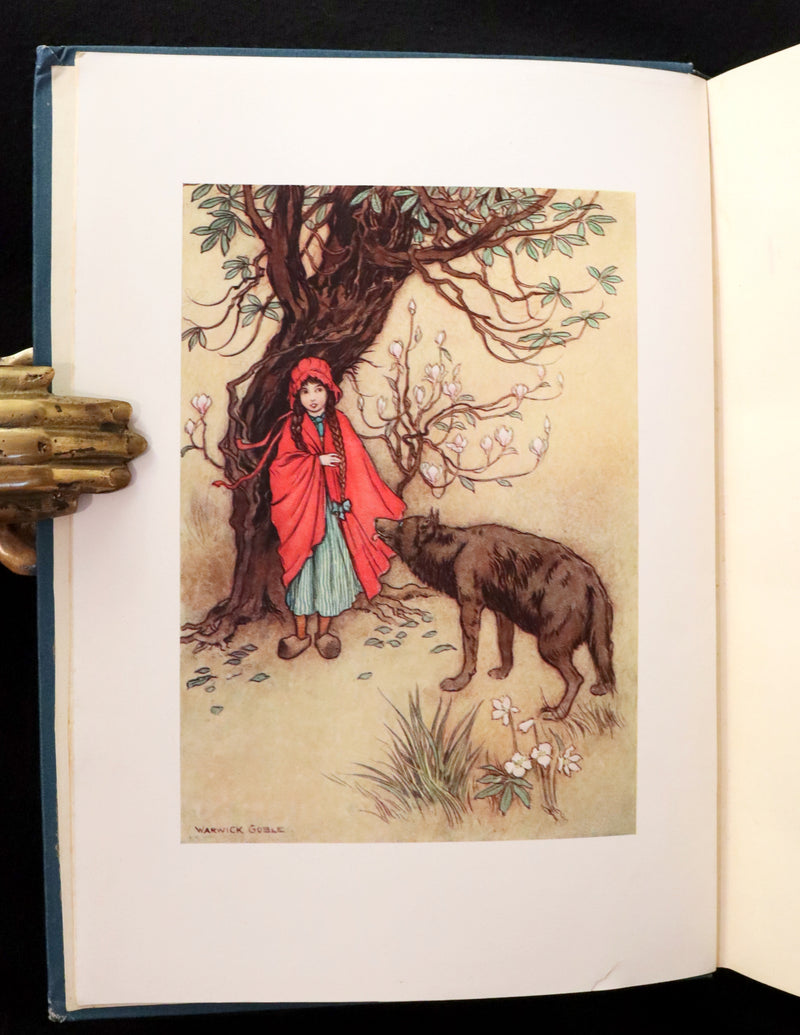 1913 Rare First Edition - THE FAIRY BOOK Illustrated in color by Warwick Goble.