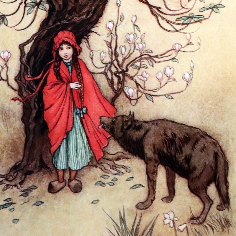 1913 Rare First Edition - THE FAIRY BOOK Illustrated in color by Warwick Goble.