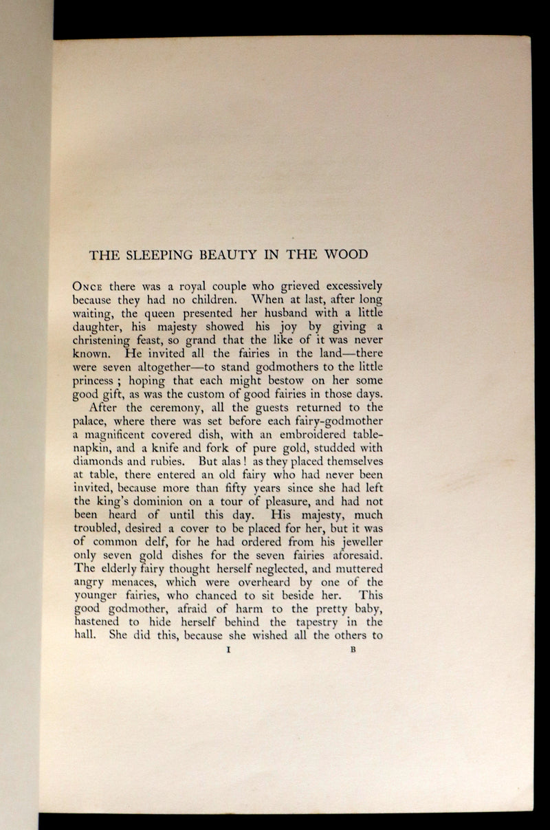 1913 Rare First Edition - THE FAIRY BOOK Illustrated in color by Warwick Goble.