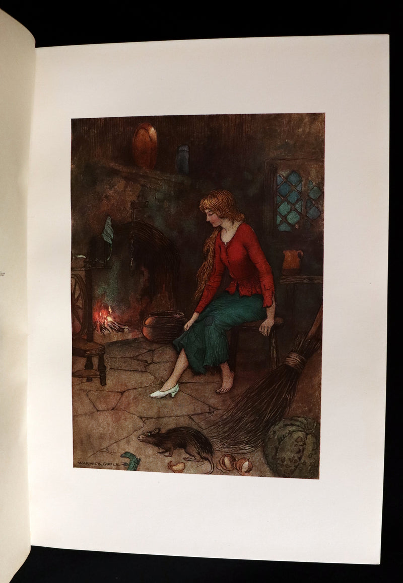1913 Rare First Edition - THE FAIRY BOOK Illustrated in color by Warwick Goble.