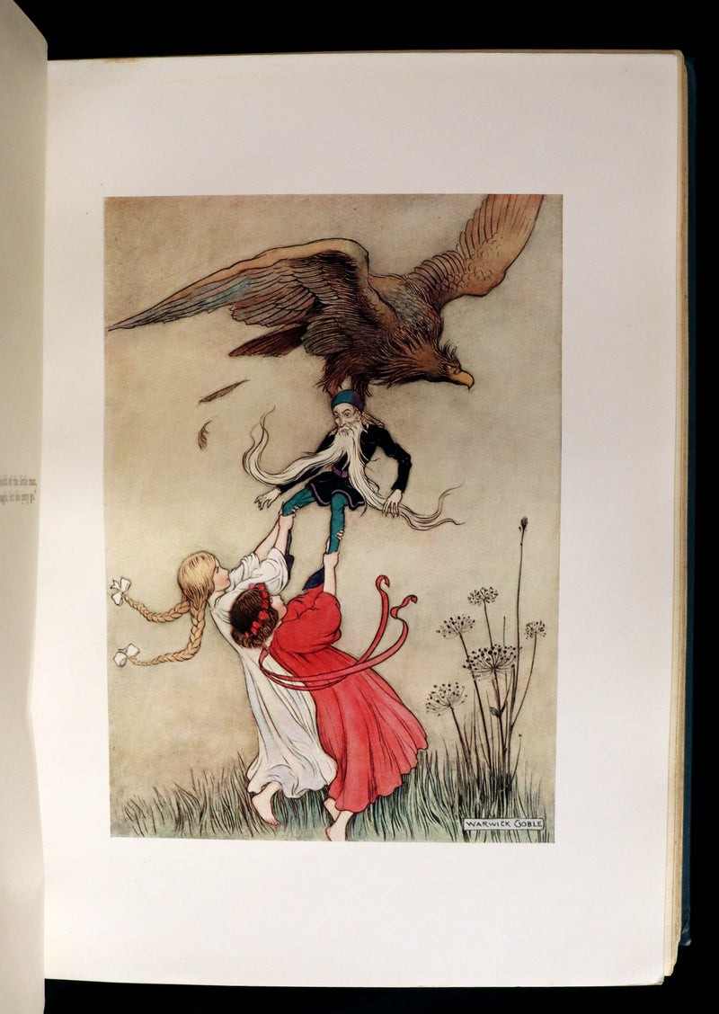 1913 Rare First Edition - THE FAIRY BOOK Illustrated in color by Warwick Goble.