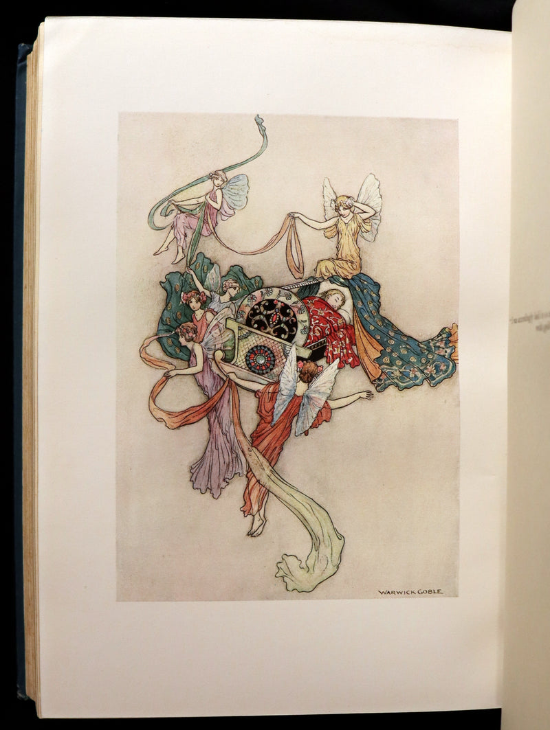 1913 Rare First Edition - THE FAIRY BOOK Illustrated in color by Warwick Goble.