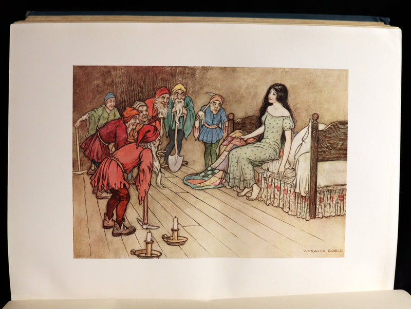 1913 Rare First Edition - THE FAIRY BOOK Illustrated in color by Warwick Goble.