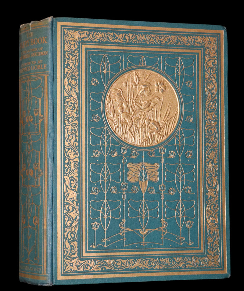 1913 Rare First Edition - THE FAIRY BOOK Illustrated in color by Warwick Goble.