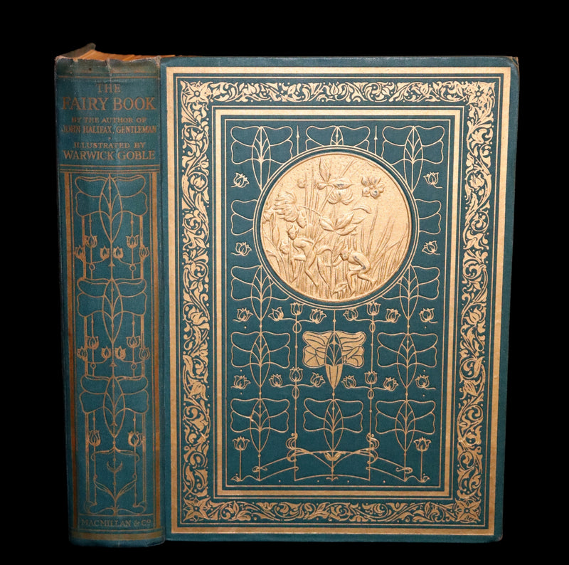 1913 Rare First Edition - THE FAIRY BOOK Illustrated in color by Warwick Goble.